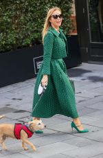 AMANDA HOLDEN Leaves Heart Breakfast Show in London 09/26/2024