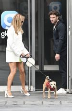 AMANDA HOLDEN Leaves Heart Radio in London 09/02/2024