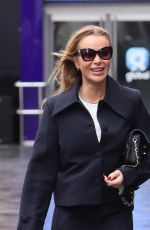 AMANDA HOLDEN Leaves Heart Radio in London 09/27/2024