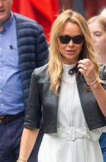 AMANDA HOLDEN Outside Global Radio in London 09/25/2024