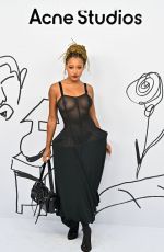 AMANDLA STENBERG at Acne Studios Womenswear Spring-Summer 2025 Show in Paris 09/25/2024