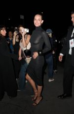 AMBER VALLETA Arrives at Alaia Fashion Show at NYFW 09/06/2024