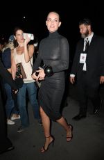 AMBER VALLETA Arrives at Alaia Fashion Show at NYFW 09/06/2024