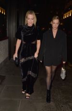 AMELIA and ELIZA SPENCER Arrives at Perfect Magazine x Grey Goose Altius London Fashion Week Party 09/15/2024