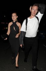 AMELIA DIMOLDENBERG Arrives at Burberry Afterparty at London Fashion Week 09/16/2024