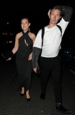 AMELIA DIMOLDENBERG Arrives at Burberry Afterparty at London Fashion Week 09/16/2024