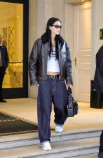 AMELIA HAMLIN Leaves Her Hotel in Milan 09/18/2024