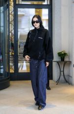 AMELIA HAMLIN Leaves Her Hotel in Milan 09/19/2024
