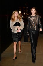 AMELIA HURLEY Leaves British Vogue and Rabanne Party at London Fashion Week 09/14/2024