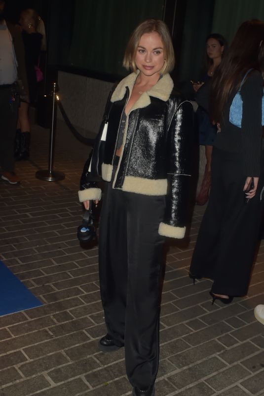 AMELIA WINDSOR Arrives at Perfect Magazine x Grey Goose Altius London Fashion Week Party 09/15/2024