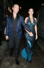 AMY JACKSON Arrives at Perfect Magazine x Grey Goose Altius London Fashion Week Party 09/15/2024