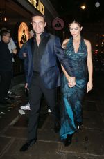 AMY JACKSON Arrives at Perfect Magazine x Grey Goose Altius London Fashion Week Party 09/15/2024