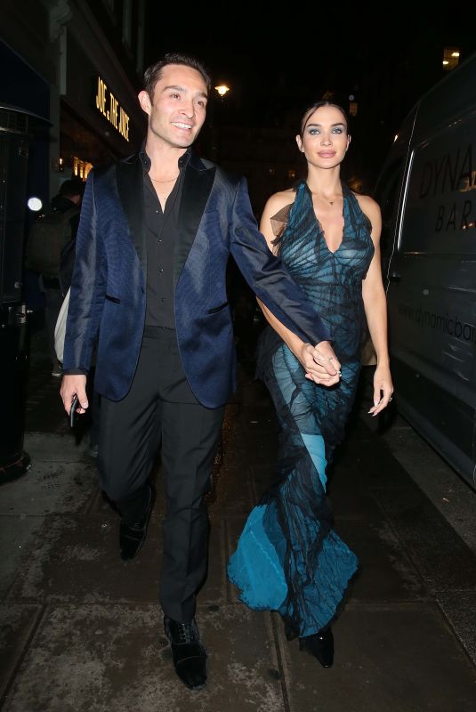 AMY JACKSON Arrives at Perfect Magazine x Grey Goose Altius London Fashion Week Party 09/15/2024