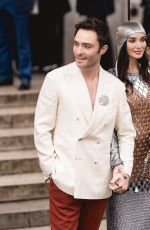 AMY JACKSON Arrives at Rabanne Fashion Show at Paris Fashion Week 09/25/2024