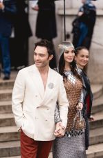 AMY JACKSON Arrives at Rabanne Fashion Show at Paris Fashion Week 09/25/2024