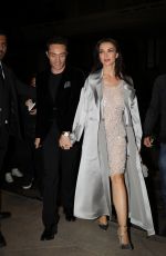 AMY JACKSON Night Out in Milan 09/18/2024