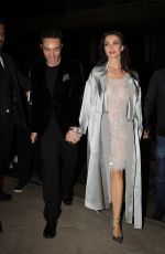 AMY JACKSON Night Out in Milan 09/18/2024