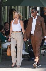 AMY ROBACH and TJ Holmes Enjoy Drinks with John R Tyson in New York 09/05/2024