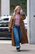 ANAIS GALLAGHER Arrives at 180 Strand at London Fashion Week 09/16/2024