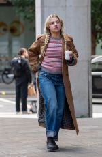 ANAIS GALLAGHER Arrives at 180 Strand at London Fashion Week 09/16/2024