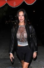 ANASTASIA KARANIKOLAOU Arrives at Bird Streets Club in West Hollywood 09/21/2024