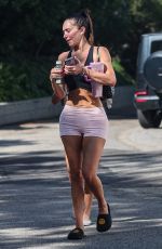ANASTASIA KARANIKOLAOU Leaves Pilates Class with a Friend in Brentwood 09/11/2024
