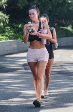 ANASTASIA KARANIKOLAOU Leaves Pilates Class with a Friend in Brentwood 09/11/2024