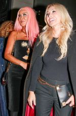 ANASTASIA SOARE Leaves Costes Restaurant at Paris Fashion Week 09/26/2024
