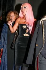 ANASTASIA SOARE Leaves Costes Restaurant at Paris Fashion Week 09/26/2024