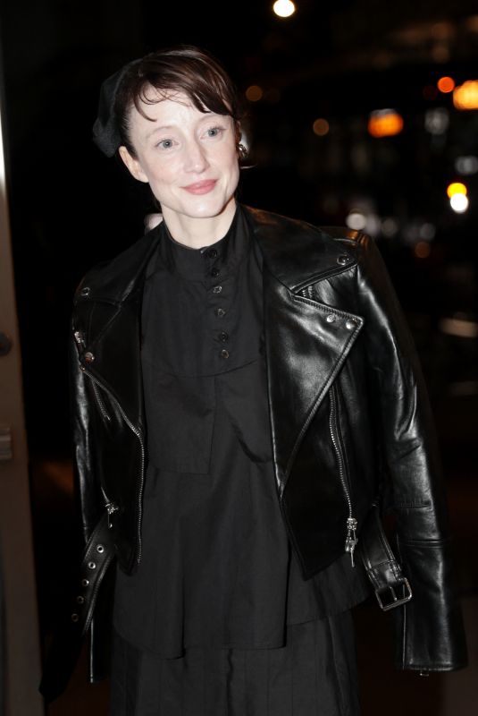 ANDREA RISEBOROUGH Leaves Late Show With Stephen Colbert in New York 09/24/2024