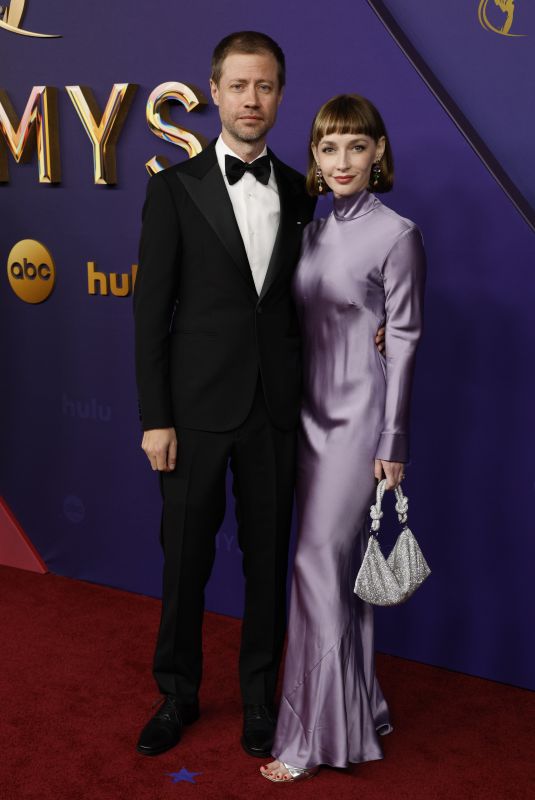 ANDREA WAGNER at 76th Emmy Awards at Peacock Theatre in Los Angeles 09/15/2024