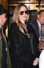 ANGELINA JOLIE Leaves Whitby Hotel in New York 09/29/2024