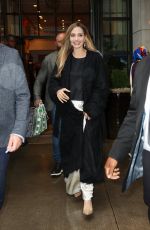 ANGELINA JOLIE Leaves Whitby Hotel in New York 09/29/2024