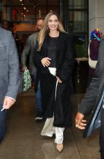 ANGELINA JOLIE Leaves Whitby Hotel in New York 09/29/2024