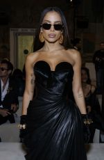 ANITTA Arrives at Balmain Spring/Summer 2025 Runway Show at Paris Fashion Week 09/25/2024