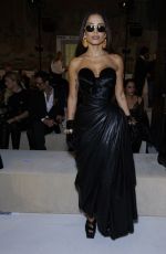 ANITTA Arrives at Balmain Spring/Summer 2025 Runway Show at Paris Fashion Week 09/25/2024