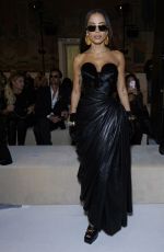 ANITTA Arrives at Balmain Spring/Summer 2025 Runway Show at Paris Fashion Week 09/25/2024