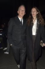 ANNA CLEVELAND Arrives at Burberry Afterparty at London Fashion Week 09/16/2024