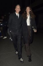ANNA CLEVELAND Arrives at Burberry Afterparty at London Fashion Week 09/16/2024