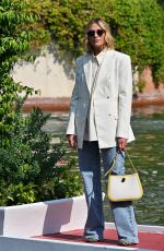 ANNA FOGLIETTA Arrives at Hotel Excelsior at 81st Venice International Film Festival 09/03/2024