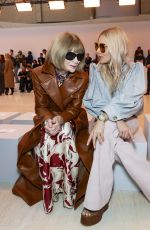 ANNA WINTOUR and SIENNA MILLER at Chloe Spring/Summer 2025 Runway Show at Paris Fashion Week 09/26/2024
