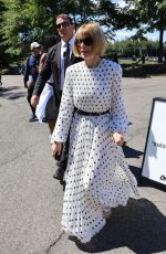 ANNA WINTOUR Arrives at Off-White Show at New York Fashion Week 09/08/2024