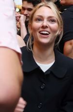 ANNASOPHIA ROBB Out at Times Square in New York 09/13/2024