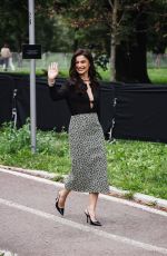 ANNE CURTIS Arrives at Gucci Show at Milan Fashion Week 09/20/2024