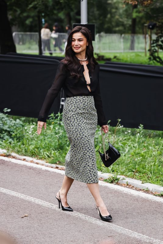 ANNE CURTIS Arrives at Gucci Show at Milan Fashion Week 09/20/2024