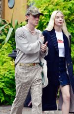 ANYA TAYLOR-JOY Out with a Friend in London 09/07/2024