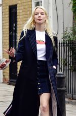 ANYA TAYLOR-JOY Out with a Friend in London 09/07/2024