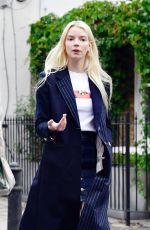 ANYA TAYLOR-JOY Out with a Friend in London 09/07/2024