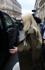 ANYA TAYLOR-JOY Takes Selfies with Her Fans at Paris Fashion Week 09/24/2024