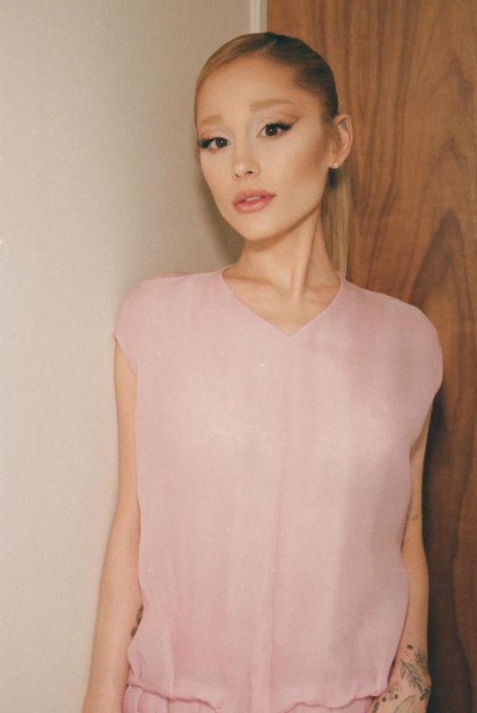 ARIANA GRANDE at a Photoshoot 09/18/2024